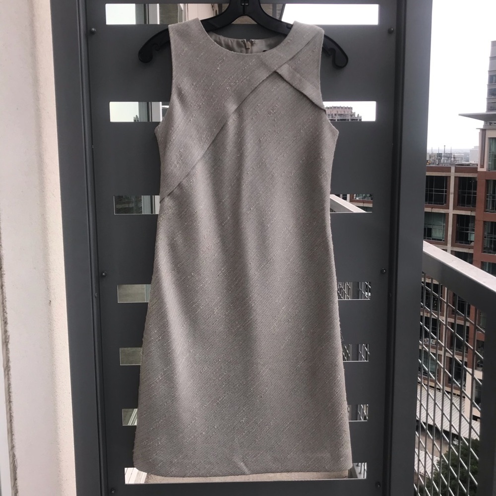 NWT Banana Republic Champagne Shine Shift Dress